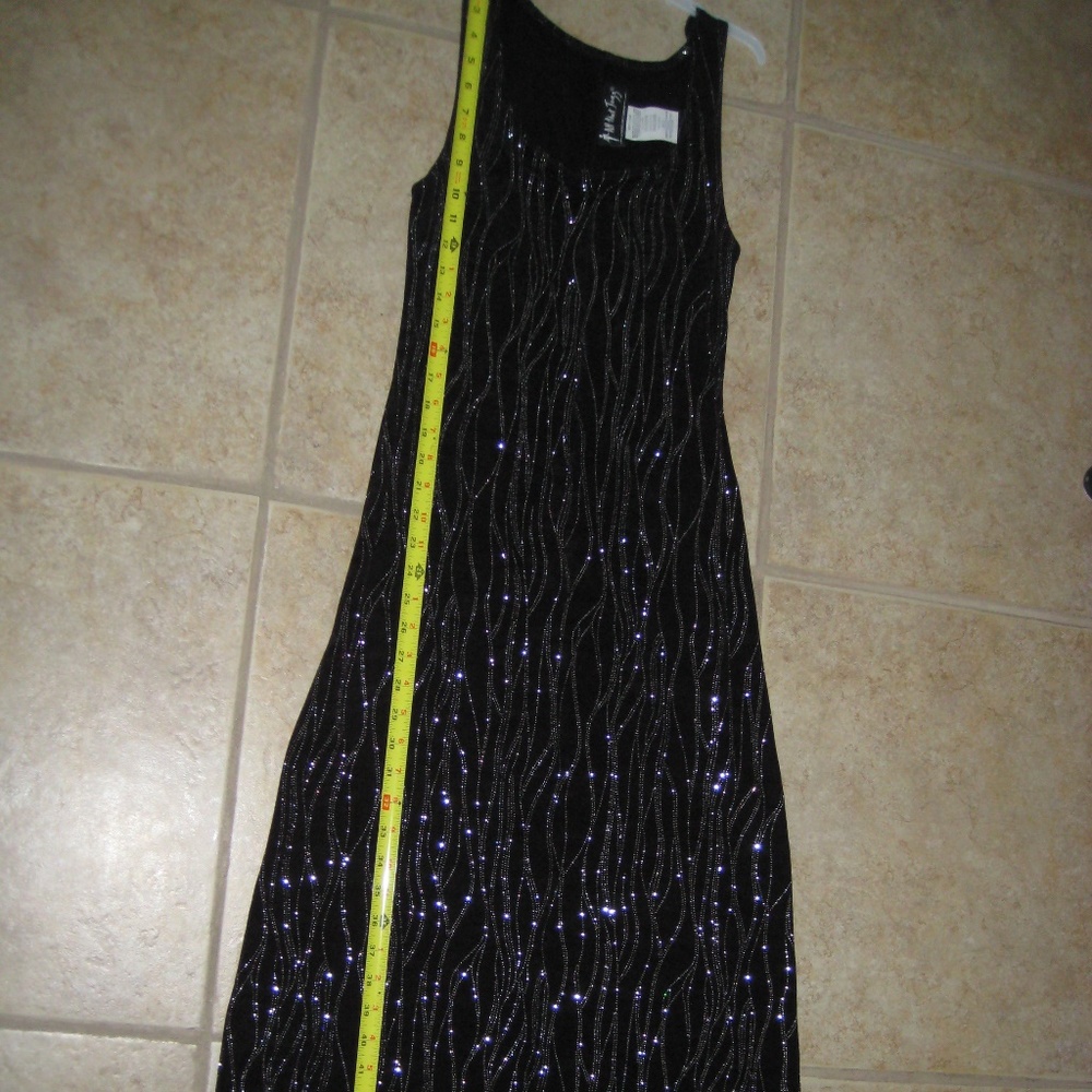 sleeveless full length dress